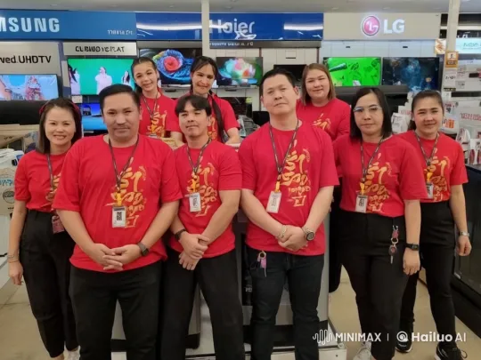 Energetic Martial Arts Performance in Electronics Store – AI Generated Video | Hailuo AI
