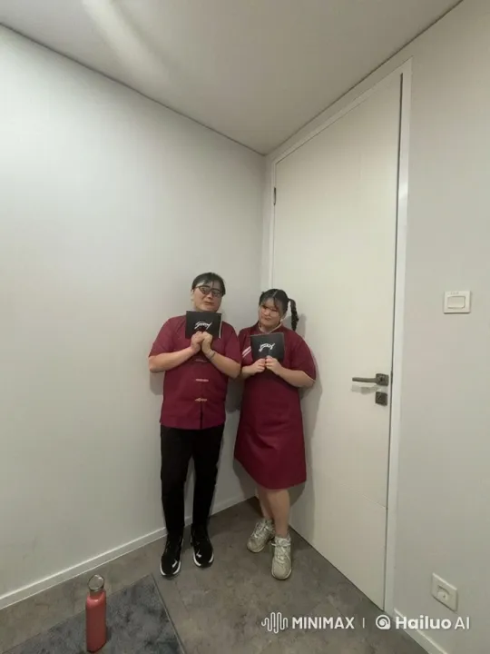 Maroon-clad Fighters Perform Synchronized Kung Fu Sparring – AI Generated Video | Hailuo AI