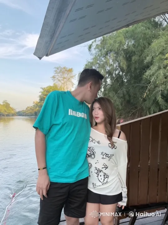 Couple Engages in Intense Martial Arts by the River – AI Generated Video | Hailuo AI