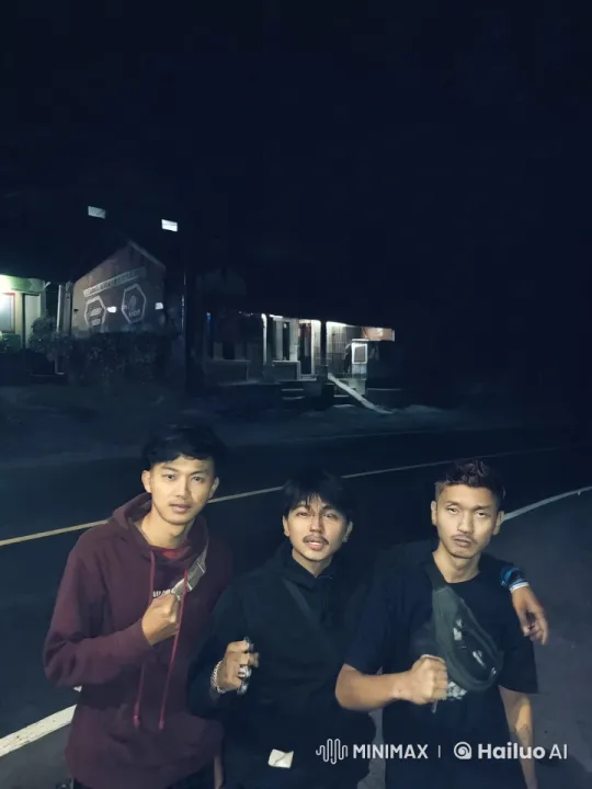 Young Men Display Martial Arts Skills on Dark Street – AI Generated Video | Hailuo AI