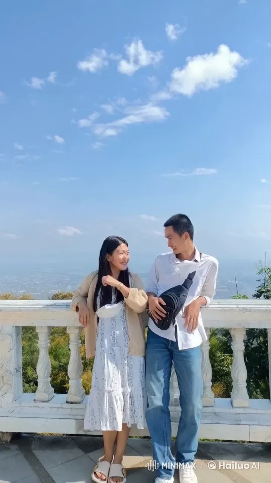 Kung Fu Practitioners Display Skills Against Scenic Backdrop – AI Generated Video | Hailuo AI