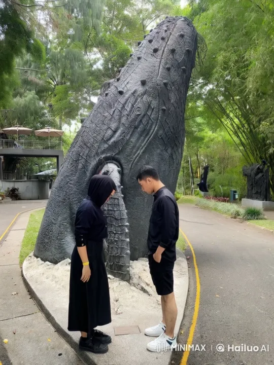 Kungfu Battle in Serene Park Setting – AI Generated Video | Hailuo AI