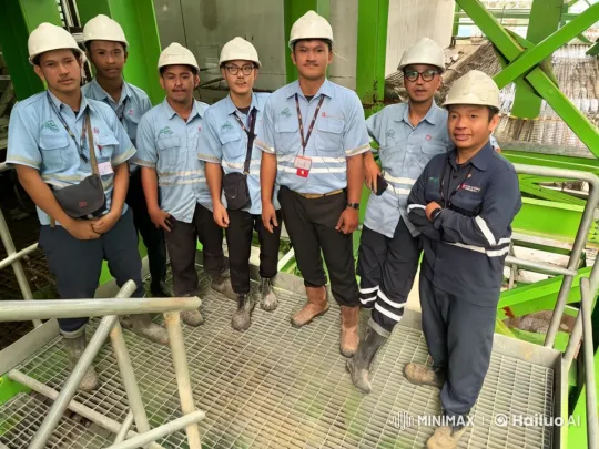 Construction Workers Perform Synchronized Kungfu – AI Generated Video | Hailuo AI