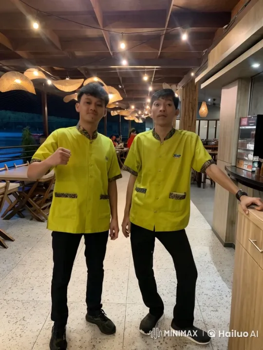 Friendly Kungfu Sparring in Cozy Restaurant Setting – AI Generated Video | Hailuo AI