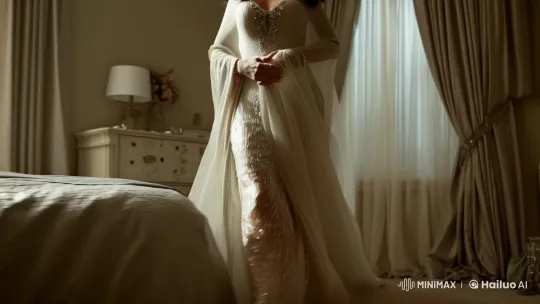 Woman Transforms into Cat: A Bedroom's Magical Moment – AI Generated Video | Hailuo AI