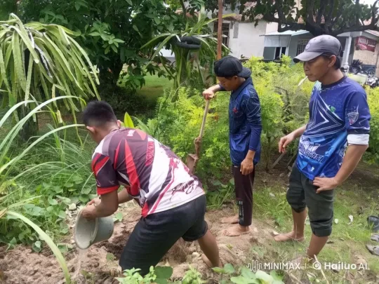 Gardeners Working and Observing in a Lush Setting – AI Generated Video | Hailuo AI