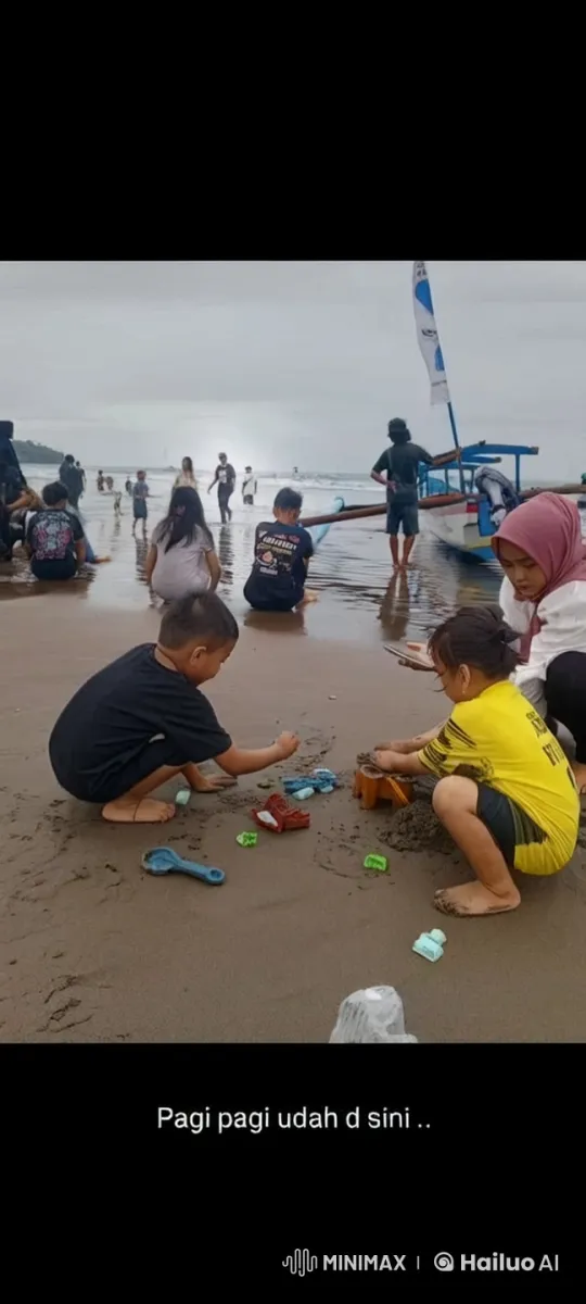 Children Play Kungfu on a Beach at Dawn – AI Generated Video | Hailuo AI
