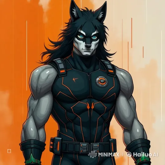Superhero Character Showcases Tactical Suit in Futuristic Setting – AI Generated Video | Hailuo AI