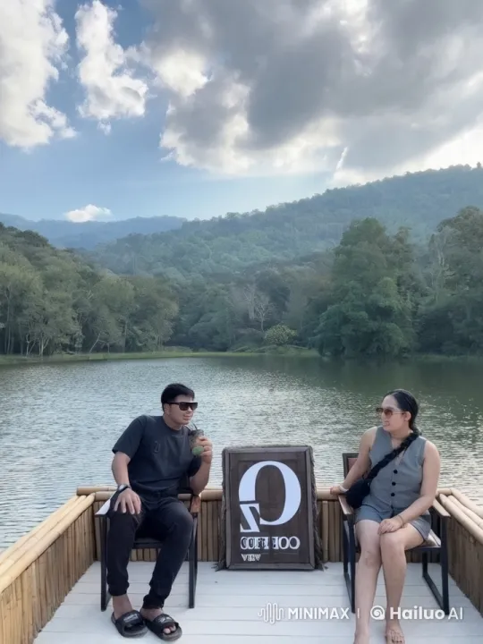 Martial Artist Displays Skills in Tranquil Mountain Setting – AI Generated Video | Hailuo AI