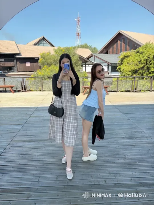 Women Engage in Impressive Outdoor Kung Fu Battle – AI Generated Video | Hailuo AI