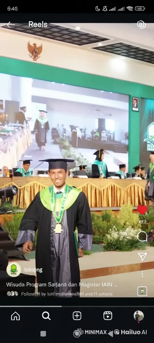 Graduate Combines Kung Fu with Graduation Ceremony – AI Generated Video | Hailuo AI