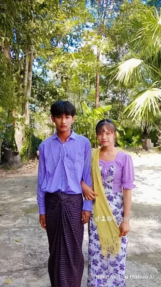 Traditional Kung Fu Pair Showcases Skills in Serene Setting – AI Generated Video | Hailuo AI