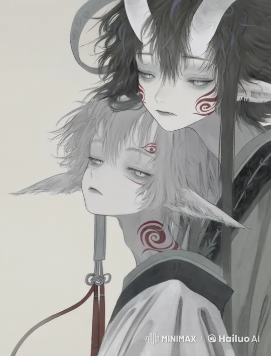 Ethereal Beings Embrace in Intimate Calmness – AI Generated Video | Hailuo AI