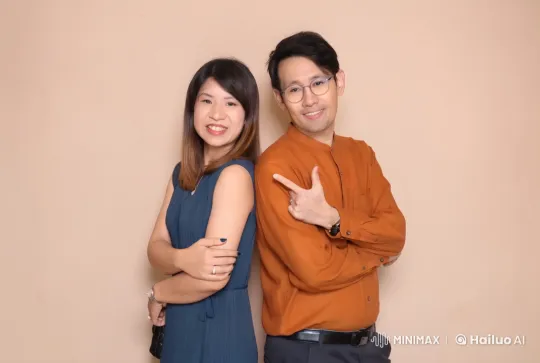 Couple's Choreographed Kung Fu Fight Scene – AI Generated Video | Hailuo AI