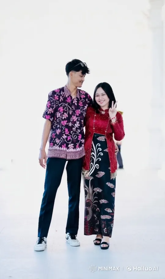 Couple in Traditional Attire Performs Synchronized Kungfu – AI Generated Video | Hailuo AI