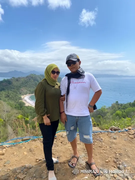 Couple Practicing Kungfu on Hilltop with Scenic View – AI Generated Video | Hailuo AI