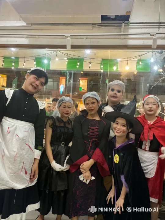 Halloween Friends' Playful Kung Fu Battle – AI Generated Video | Hailuo AI