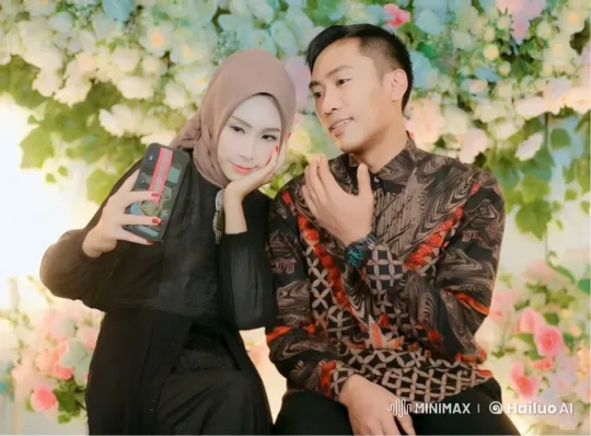 Couple's Graceful Kung Fu Transformation in Elegant Setting – AI Generated Video | Hailuo AI