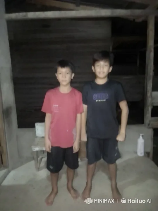 Boys Display Martial Arts Skills in Rustic Kung Fu Sparring – AI Generated Video | Hailuo AI