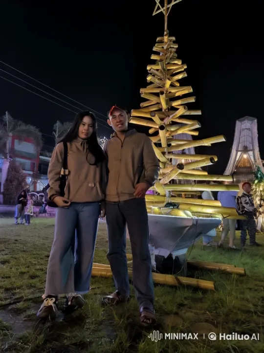 Martial Arts Display Against Festive Night Background – AI Generated Video | Hailuo AI