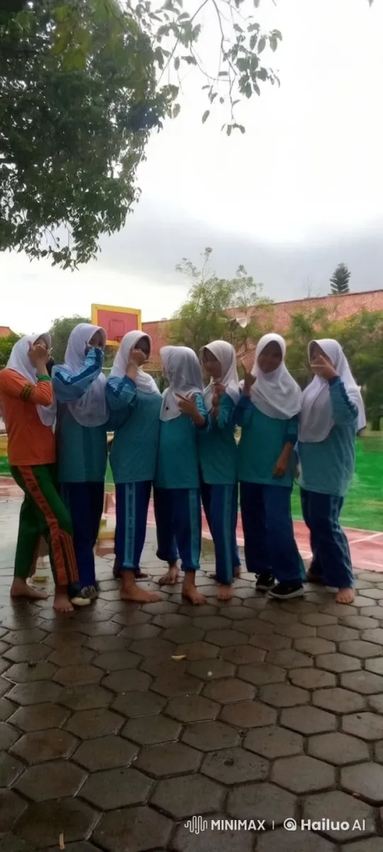 Young Girls in Hijabs Practice Kung Fu Energetically – AI Generated Video | Hailuo AI