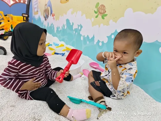 Children Engage in Imaginative Play with Toy Tools – AI Generated Video | Hailuo AI