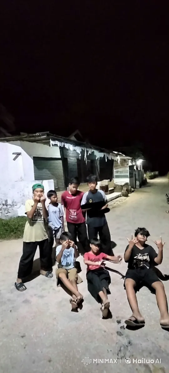 Boys Practice Kung Fu on a Quiet Village Street – AI Generated Video | Hailuo AI
