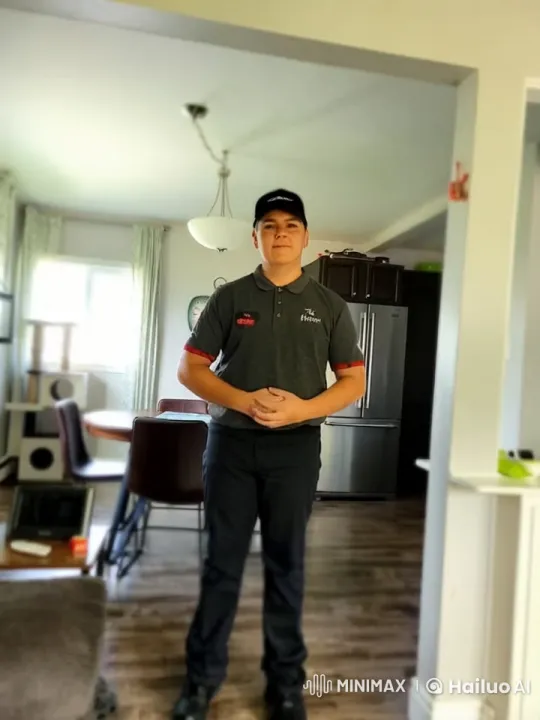 Man in Tim Hortons Uniform Flees, Hit by Low-Flying Plane – AI Generated Video | Hailuo AI