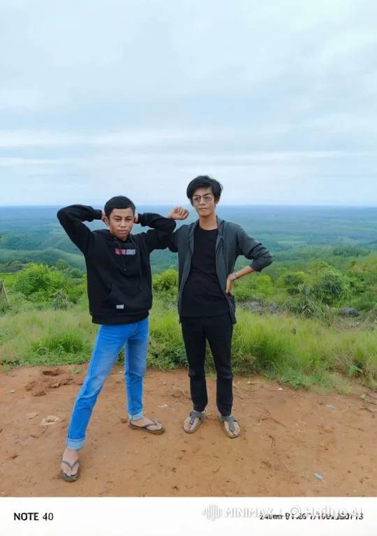 Kung Fu Masters Display Skills in Scenic Hillside Sparring – AI Generated Video | Hailuo AI