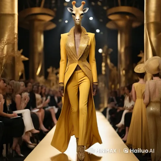 Magical Fashion Show Blends Luxury with Whimsy – AI Generated Video | Hailuo AI