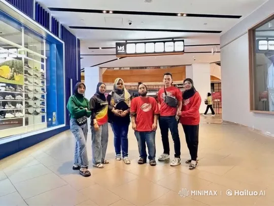 Kung Fu Masters in Mall: From Calm to Combat – AI Generated Video | Hailuo AI