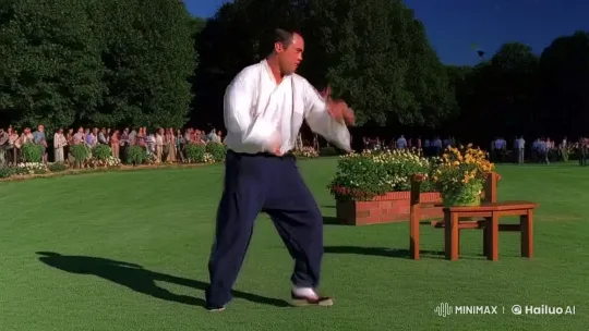 Kungfu Combatants Engage in Dynamic Battle – AI Generated Video | Hailuo AI