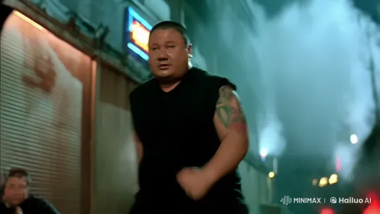 Kung Fu Warrior Triumphs in Alleyway Showdown – AI Generated Video | Hailuo AI