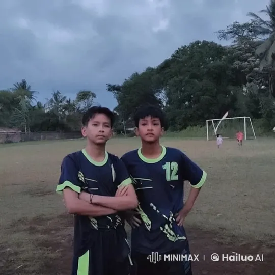 Boys Display Impressive Kungfu Skills on Grass Field – AI Generated Video | Hailuo AI