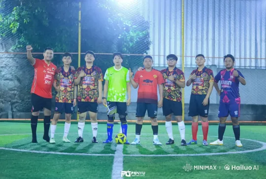 Soccer Players Combine Martial Arts and Spirit in Pre-Game Display – AI Generated Video | Hailuo AI