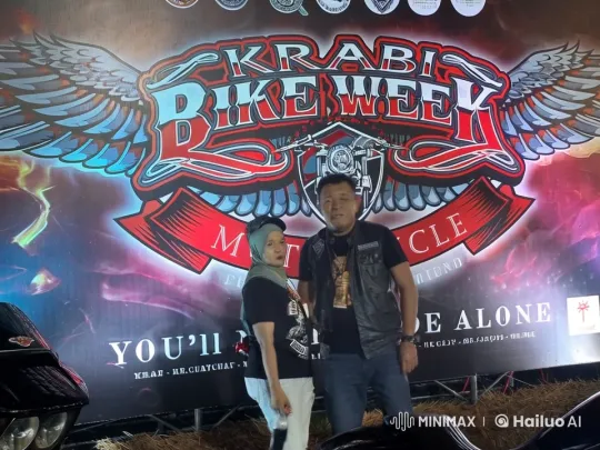 Krabi Bike Week: Dynamic Wing Chun Kung Fu Display – AI Generated Video | Hailuo AI