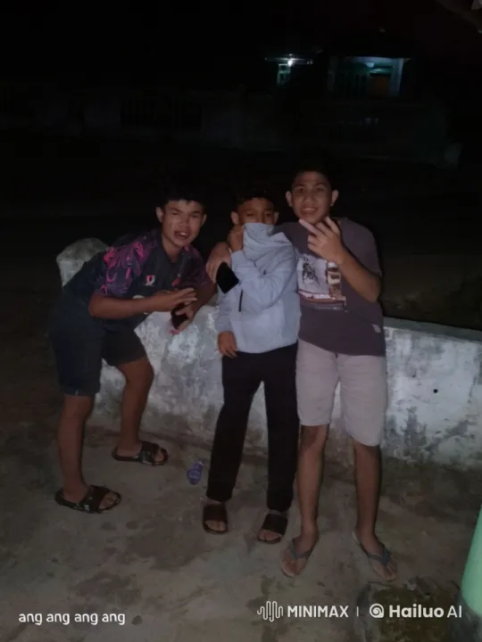 Boys Practicing Kungfu Outdoors at Night – AI Generated Video | Hailuo AI