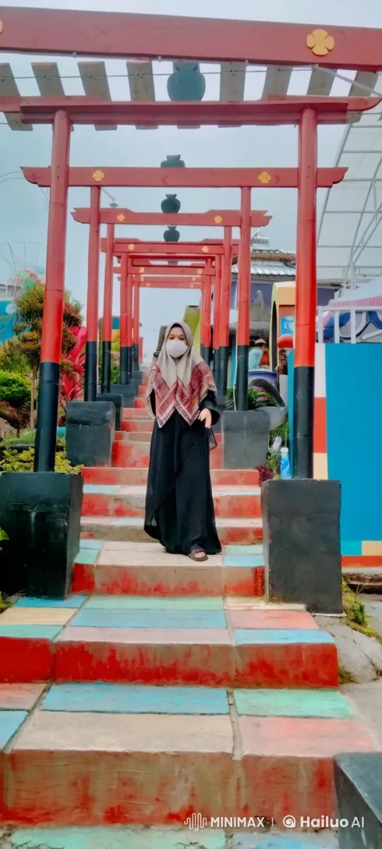 Japanese Garden Setting for Graceful Indian Dance Fusion – AI Generated Video | Hailuo AI