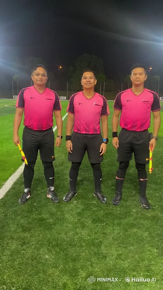 Referees Perform Kung Fu in Slow-Motion on Night Football Field – AI Generated Video | Hailuo AI