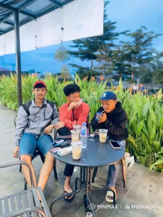 Outdoor Café Transforms into Martial Arts Arena – AI Generated Video | Hailuo AI