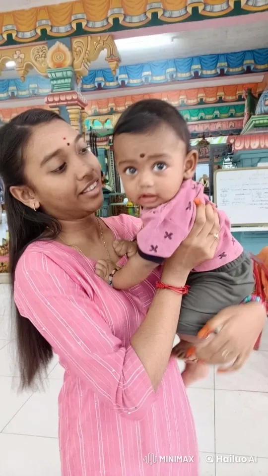 Baby Enacts Kung Fu with Support in Decorated Room – AI Generated Video | Hailuo AI
