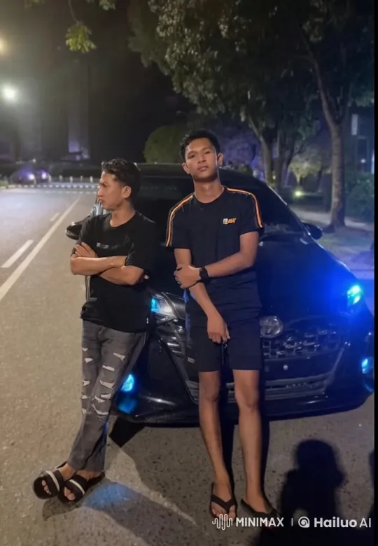 Nighttime Kung Fu Battle Under Streetlights – AI Generated Video | Hailuo AI