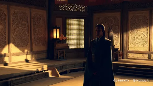 Konfu in Ancient Chamber: Aesthetic Study – AI Generated Video | Hailuo AI