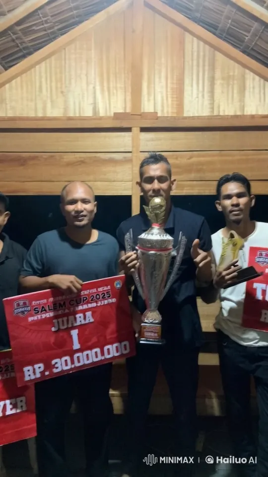 Persip Team Celebrates Salem Cup 2025 Victory – AI Generated Video | Hailuo AI