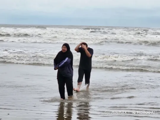 Martial Arts Duel by the Sea with Dramatic Kicks – AI Generated Video | Hailuo AI