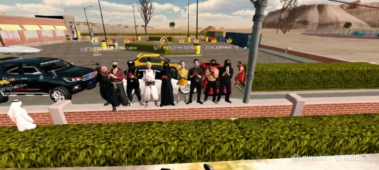 Martial Arts Display in Colorful Vehicles Setting – AI Generated Video | Hailuo AI