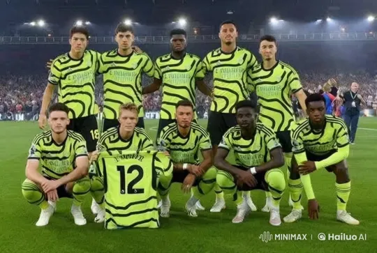 Soccer Team Performs Kung Fu Choreography – AI Generated Video | Hailuo AI