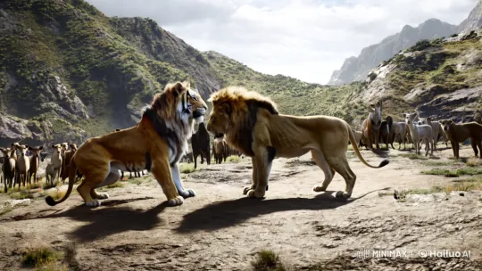 Mountain Lion vs. Tiger: Epic Boxing Match Captured – AI Generated Video | Hailuo AI