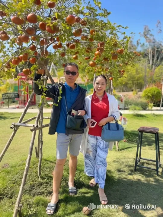 Couple Combines Martial Arts and Gardening for Dynamic Fight Scene – AI Generated Video | Hailuo AI