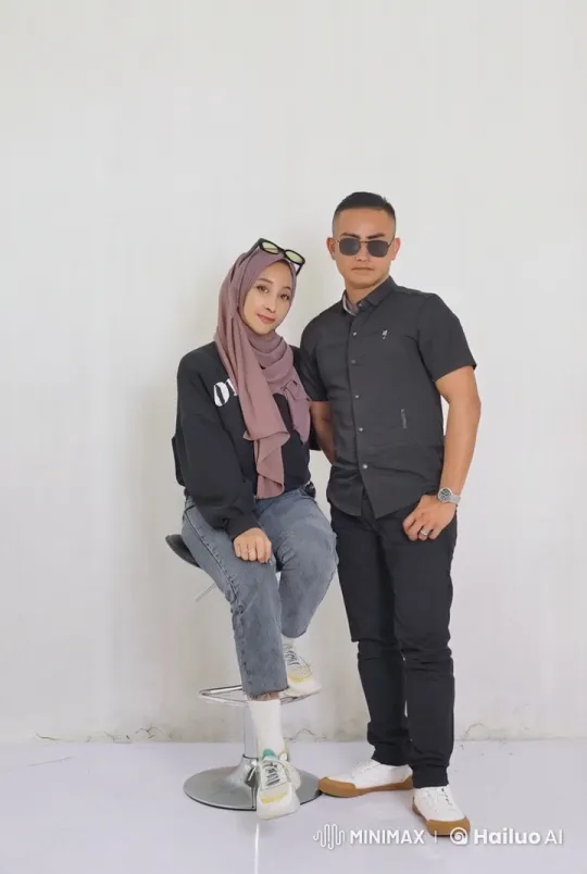 Couple Performs Synchronized Kung Fu Routine – AI Generated Video | Hailuo AI